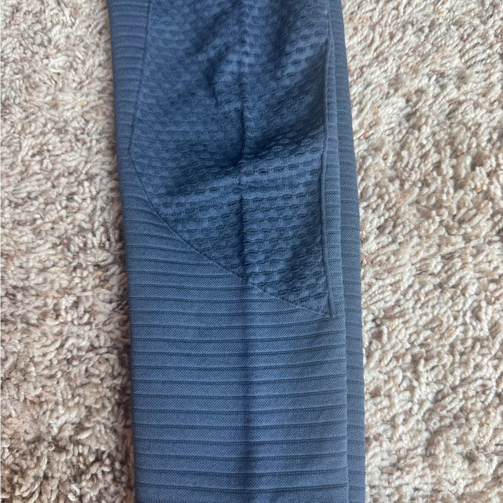 ZYIA Slate Gray Leggings Stretchy Athletic Wear - Picture 4 of 9